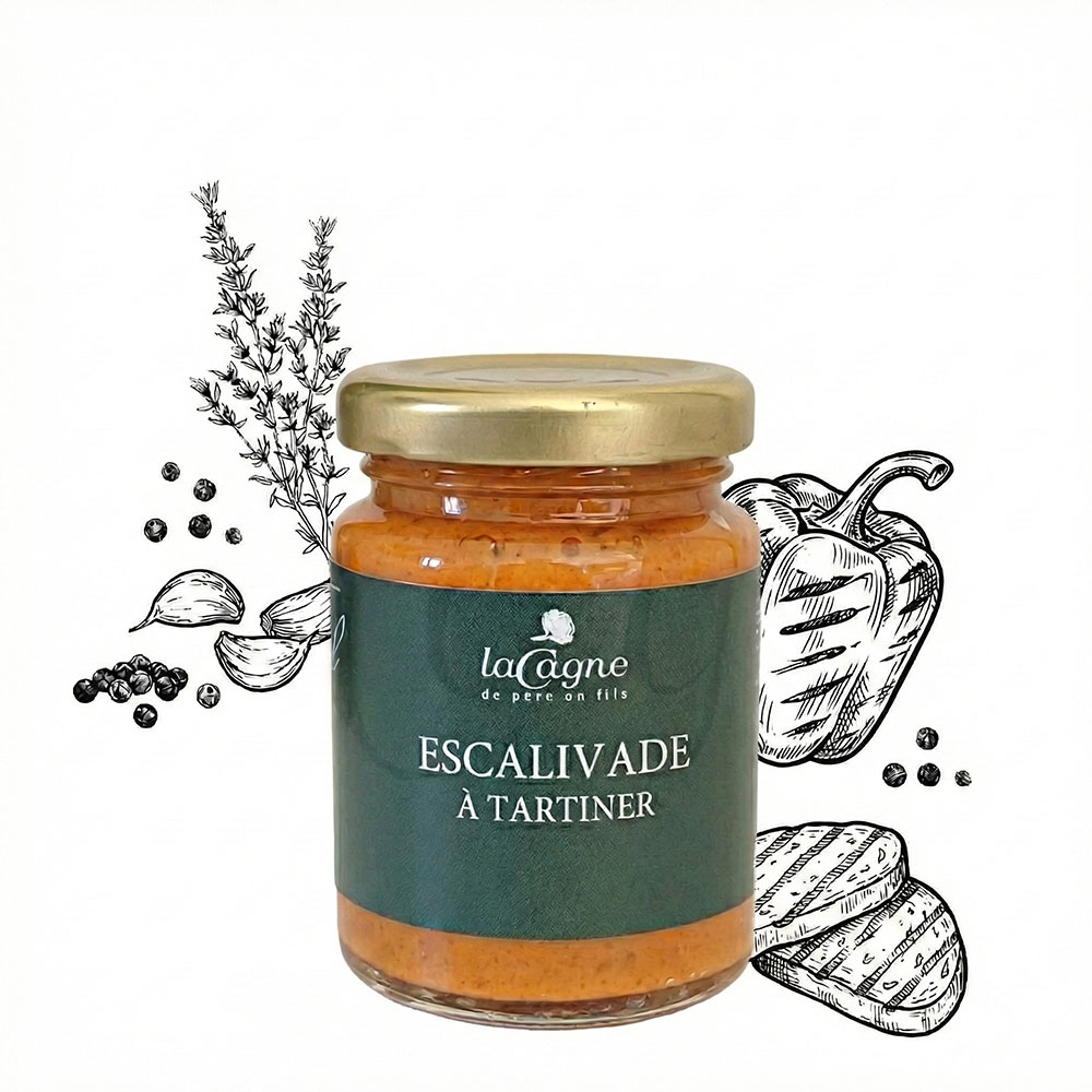 Escalivade à tartiner